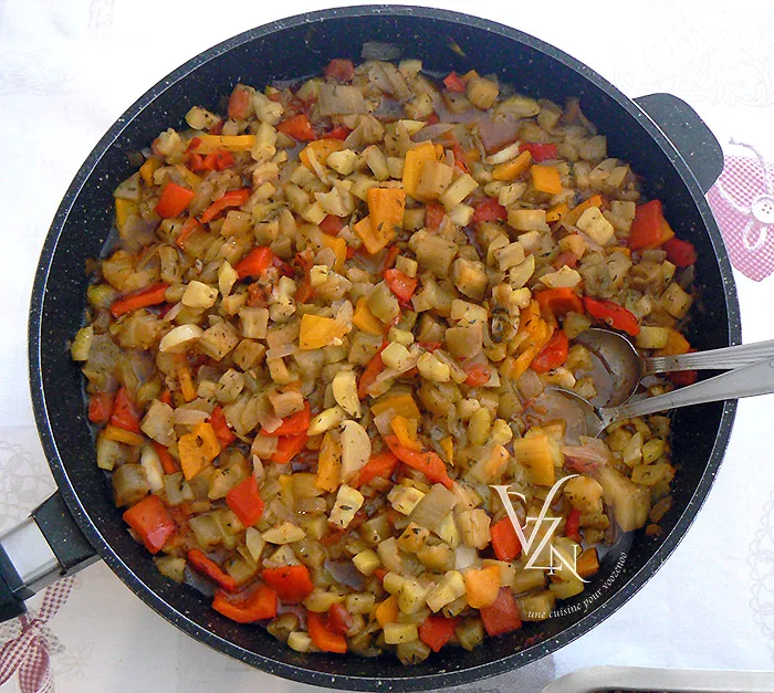 Gratin camarguais étape2