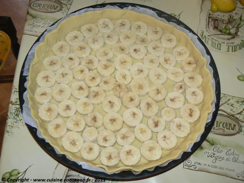 Tarte aux bananes parfum cardamome etape 1 Tarte aux bananes parfum cardamome etape 1