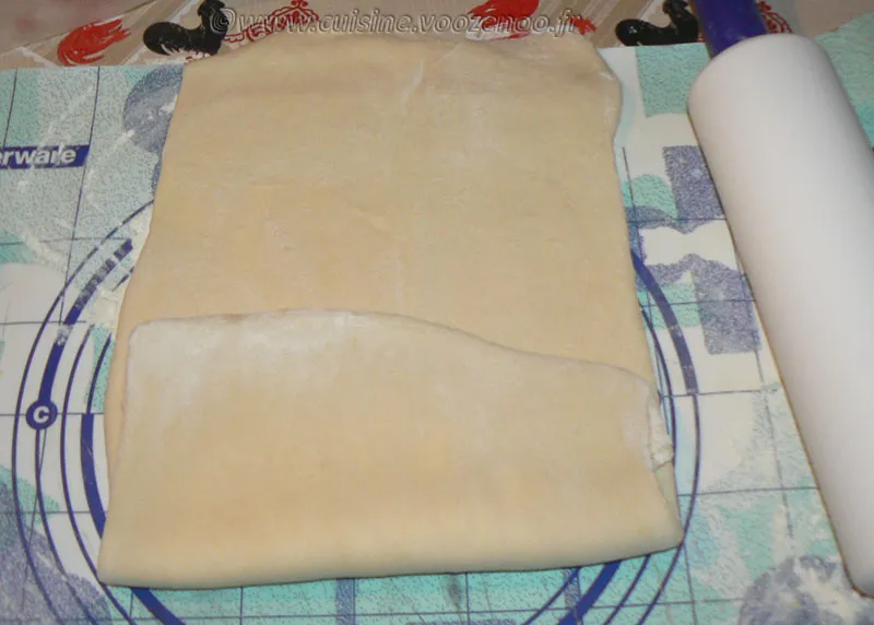 Pâte feuilletée pur beurre étape4