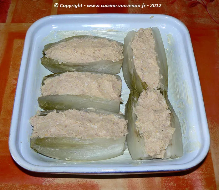 Endives farcies etape5 Endives farcies etape5