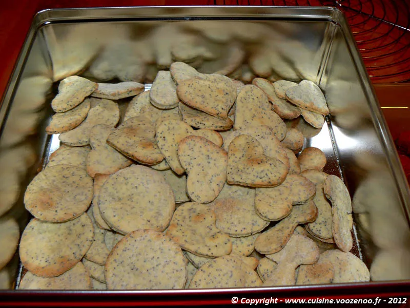 Biscuits au citron et pavot fin Biscuits au citron et pavot fin