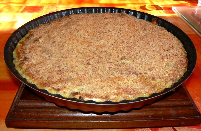 Galette de pommes de terre au camembert fin Galette de pommes de terre au camembert fin