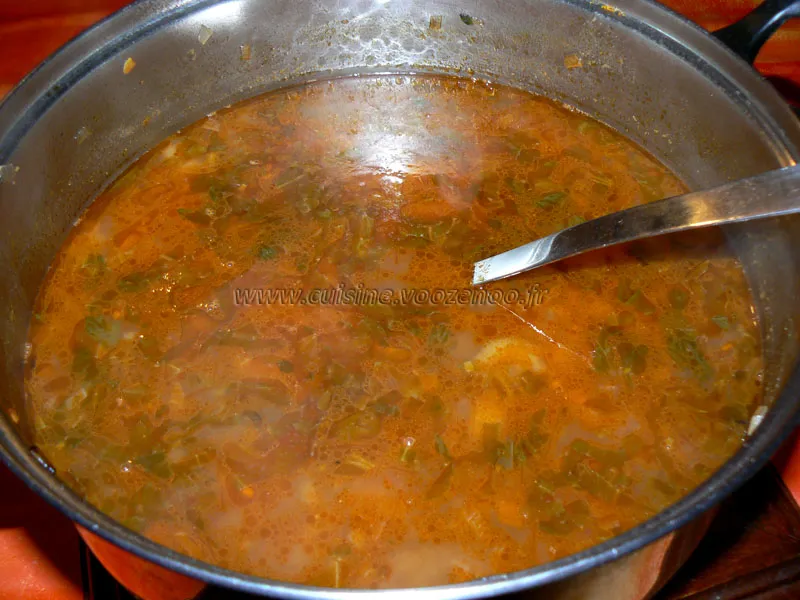 Soupe de pois chiche fin Soupe de pois chiche fin