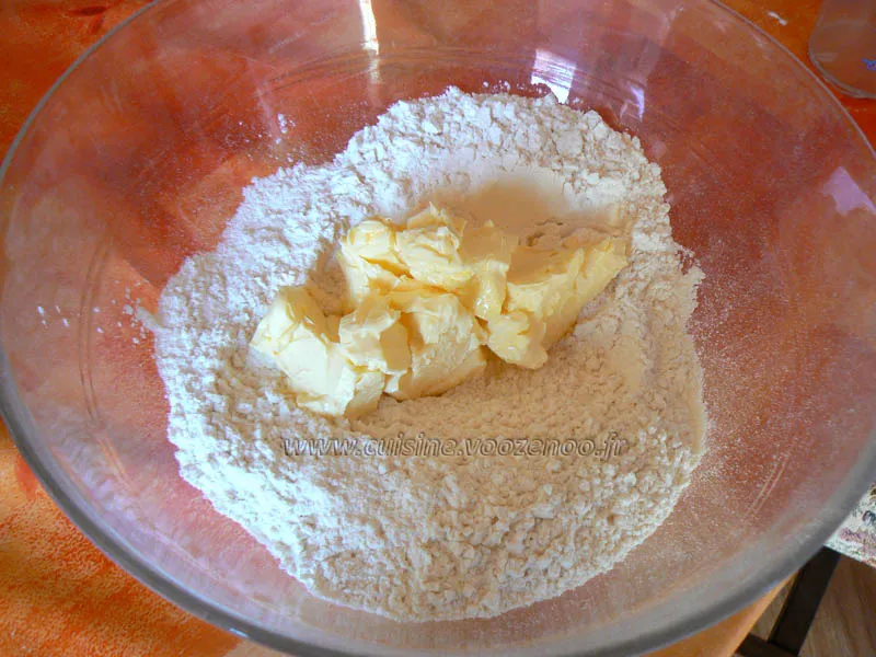 Pâte brisee etape1 Pâte brisee etape1