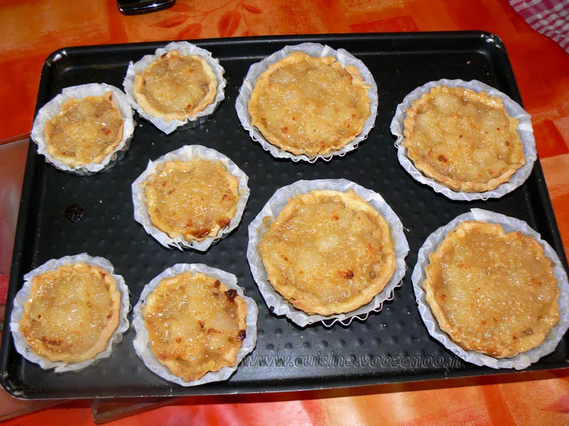 Tartelettes aux poires fin Tartelettes aux poires fin