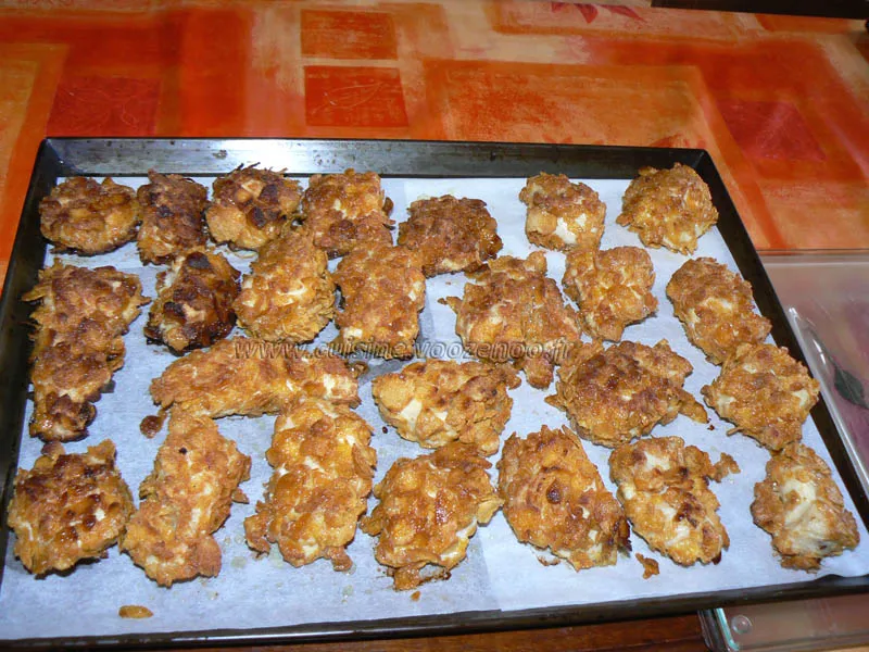 Nuggets de poulet Home Made fin Nuggets de poulet Home Made fin