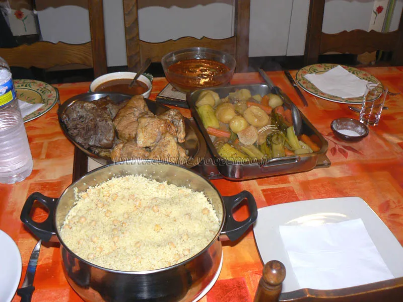 Couscous a la viande a ma facon fin Couscous a la viande a ma facon fin