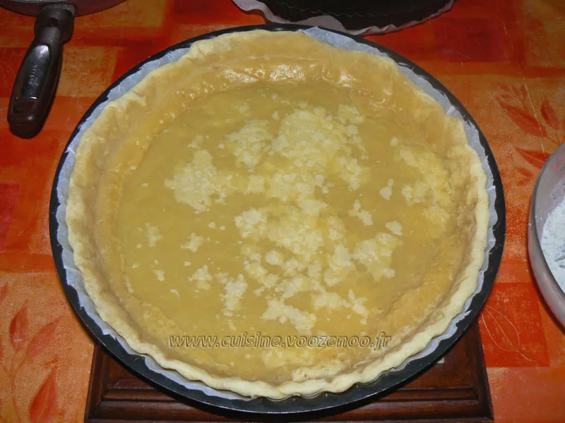 Tarte aux poireaux, truite fumée et philadelphia etape1 Tarte aux poireaux, truite fumée et philadelphia etape1