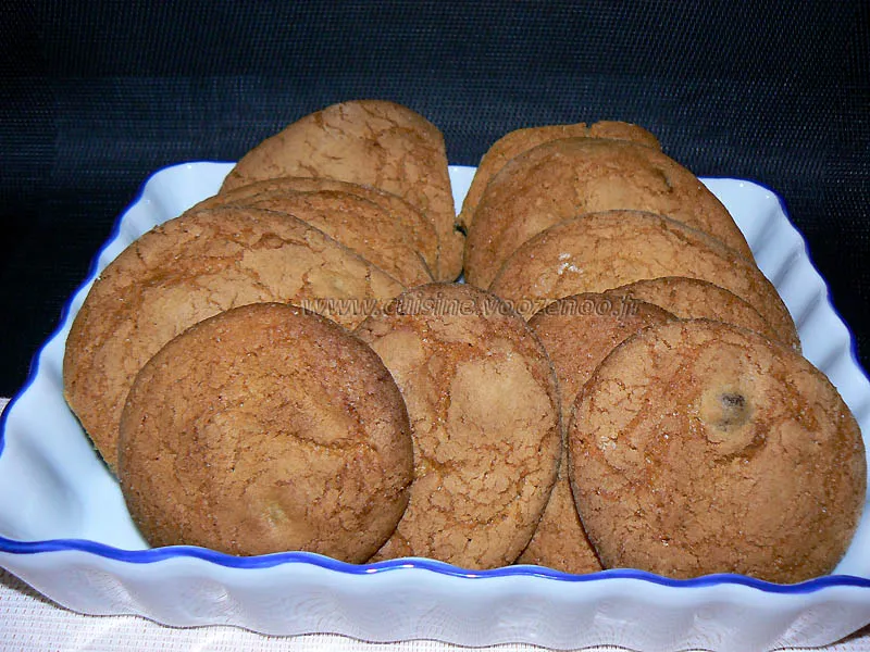 Cookies aux grains de cafe enrobes au chocolat fin Cookies aux grains de cafe enrobes au chocolat fin