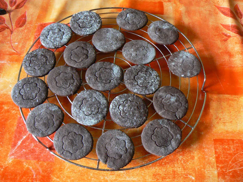 Biscuits façon oreo fin Biscuits façon oreo fin