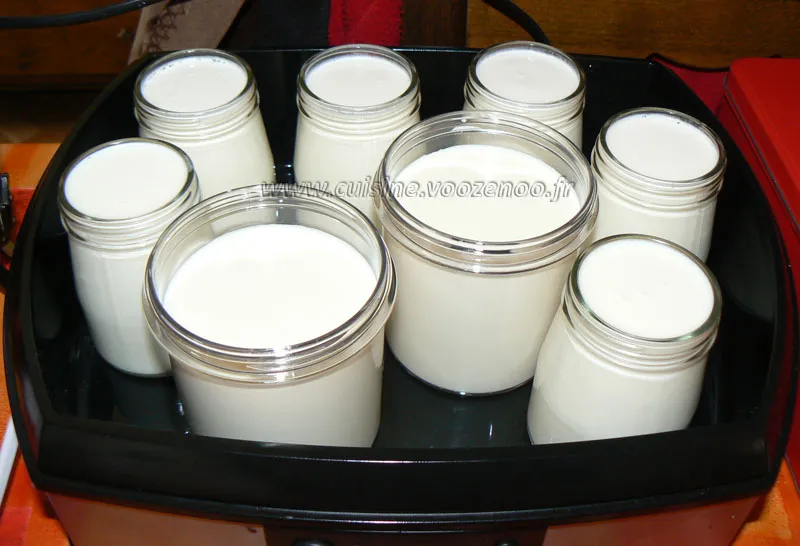 Yaourt vanille et sirop d'érable etape2 Yaourt vanille et sirop d'érable etape2