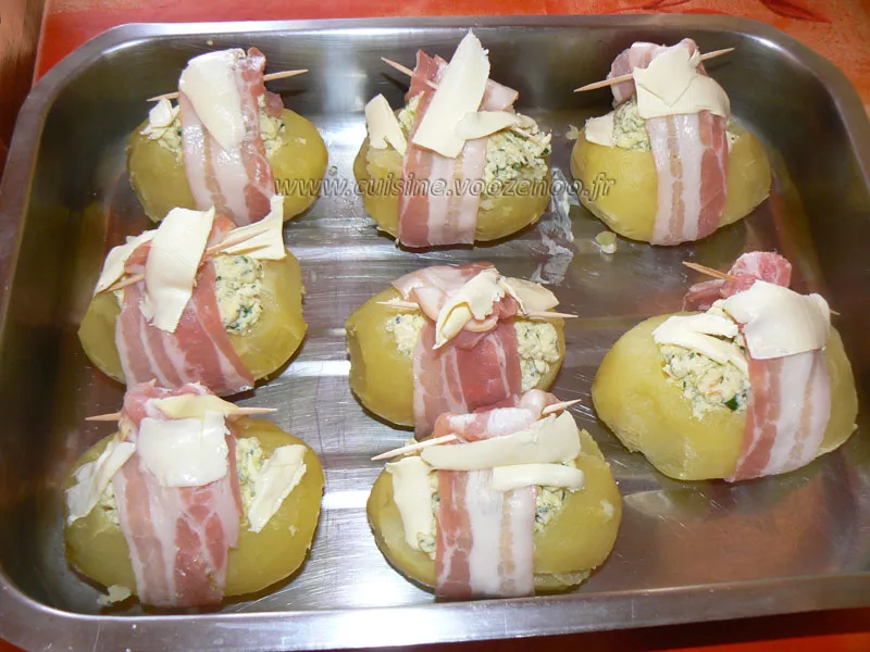 Pommes de terre farcies aux oeufs etape4 Pommes de terre farcies aux oeufs etape4
