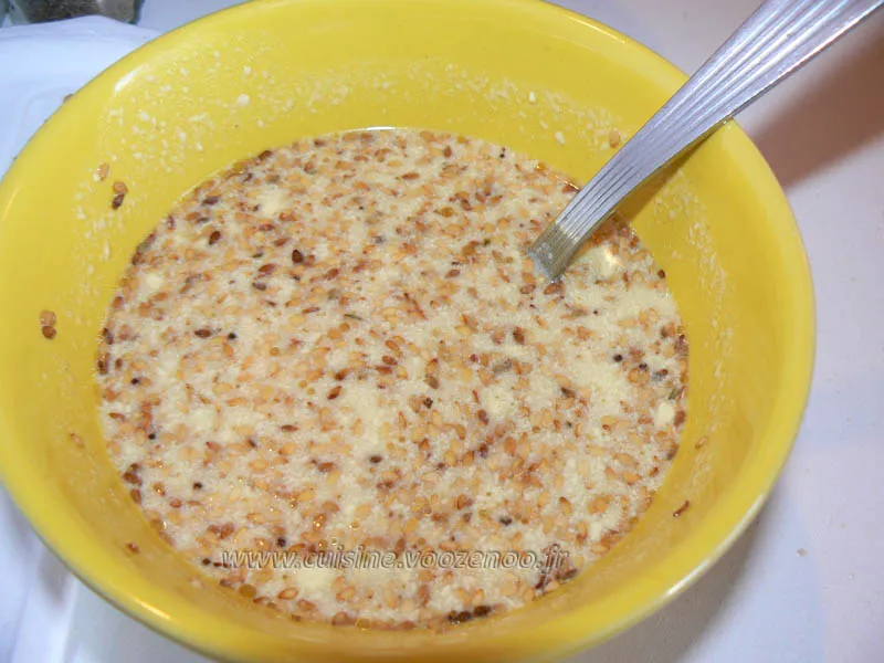 Côtes de porc sauce sesame etape2 Côtes de porc sauce sesame etape2