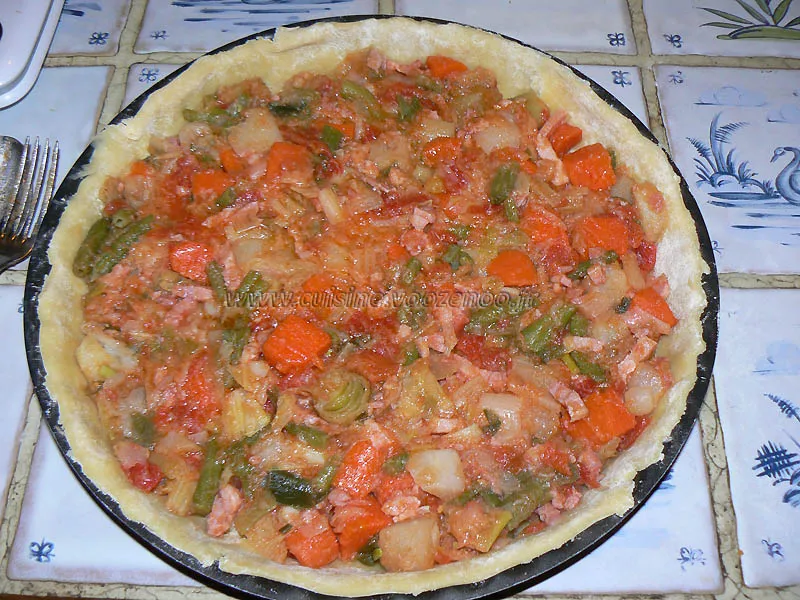 Tarte aux légumes etape3 Tarte aux légumes etape3