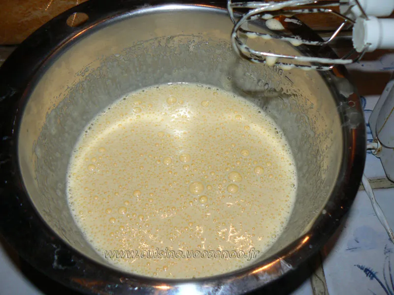 Crème à la crème de marrons etape1 Crème à la crème de marrons etape1