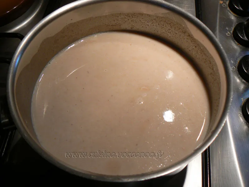 Crème à la crème de marrons etape2 Crème à la crème de marrons etape2
