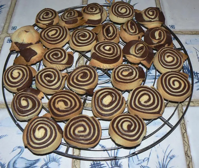 Sables pur beurre nature et chocolat fin Sables pur beurre nature et chocolat fin