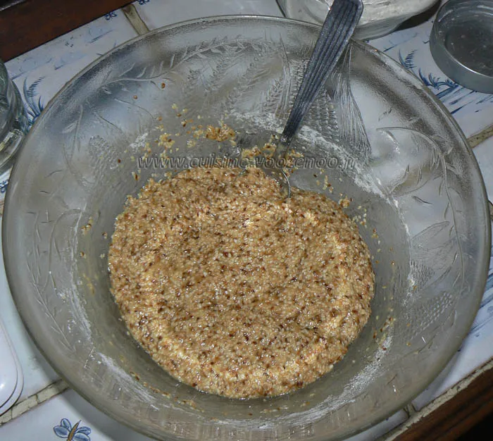 Gateaux secs au sesame etape1 Gateaux secs au sesame etape1
