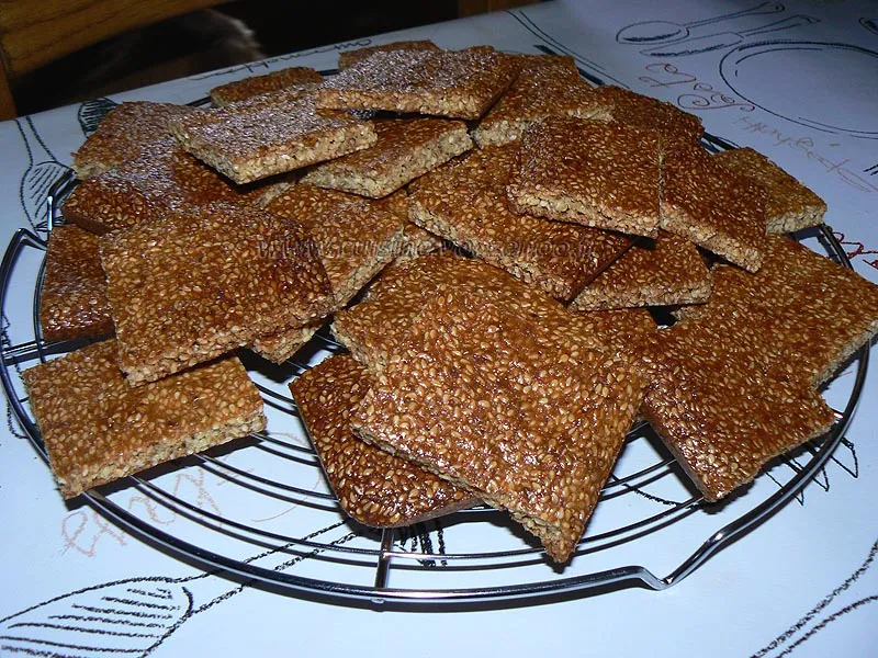 Gateaux secs au sesame fin Gateaux secs au sesame fin