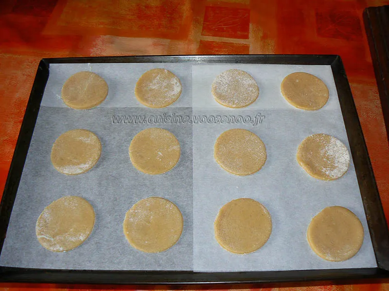 Biscuits croquants au sirop d'erable etape3