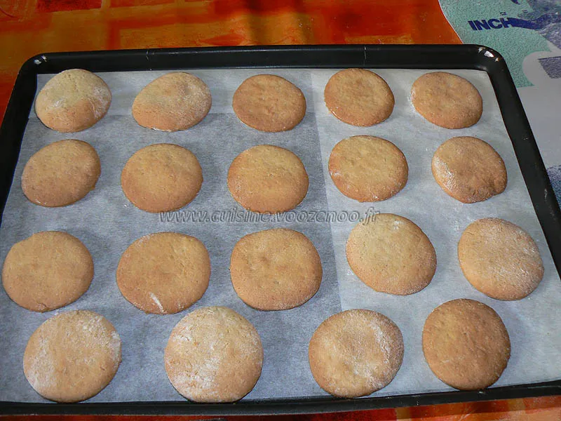 Biscuits croquants au sirop d'érable etape4