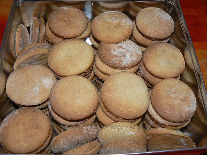 Biscuits croquants au sirop d'érable fin