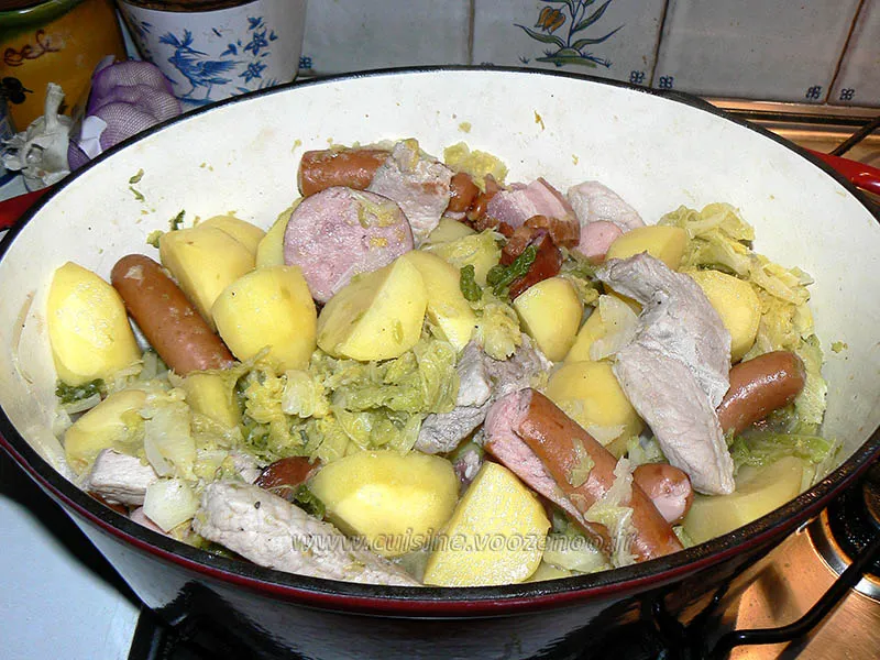 Potée de choux etape3
