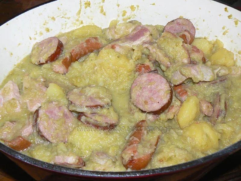 Potée de choux fin