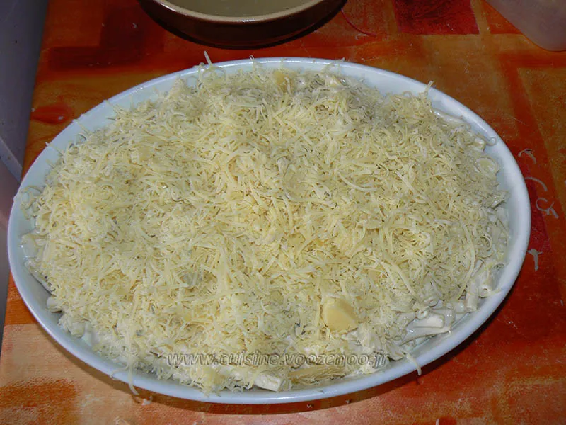 Gratin de macaronis de Cyril Lignac etape6