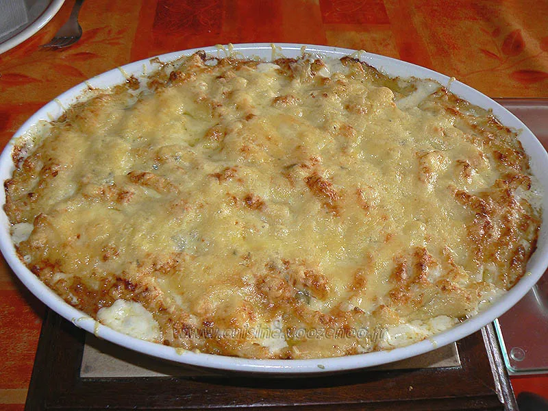 Gratin de macaronis de Cyril Lignac fin