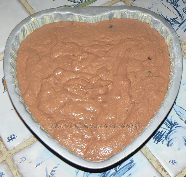 Moelleux au chocolat et ricotta etape 6